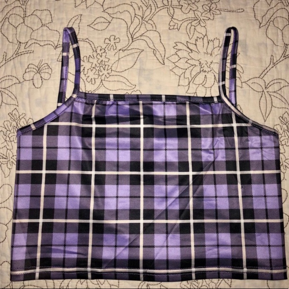Plaid Cami